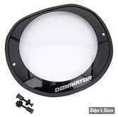 CERCLAGE DE PHARE DOMINATOR ET CACHE OPTIQUE POUR CARÉNAGE FXLRST - DOMINATOR MOTORCYCLES - 