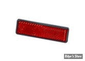 REFLECTEUR / CATADIOPTRE - 94 MM X 26 MM - PETIT RECTANGULAIRE - ROUGE