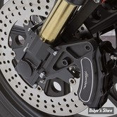 FOURCHES ÖHLINS 43MM : SUPPORT D'ETRIER DE FREIN 2000/2017 - POUR DISQUE DE FREIN DE 11.5" - COTÉ GAUCHE - ANODISÉ NOIR