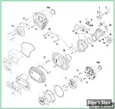  PIÈCE N° 00 - ECLATE DES PIECES DE CORPS D'INJECTION - MILWAUKEE EIGHT SOFTAIL 18UP / TOURING 17UP