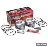 ECLATE G - PIECE N° 20 - Kit pistons Keith Black (KB) - BigTwin Shovelhead 79/84 - 8.0:1 - +0.010 - HYPEREUTECTIC - KB288