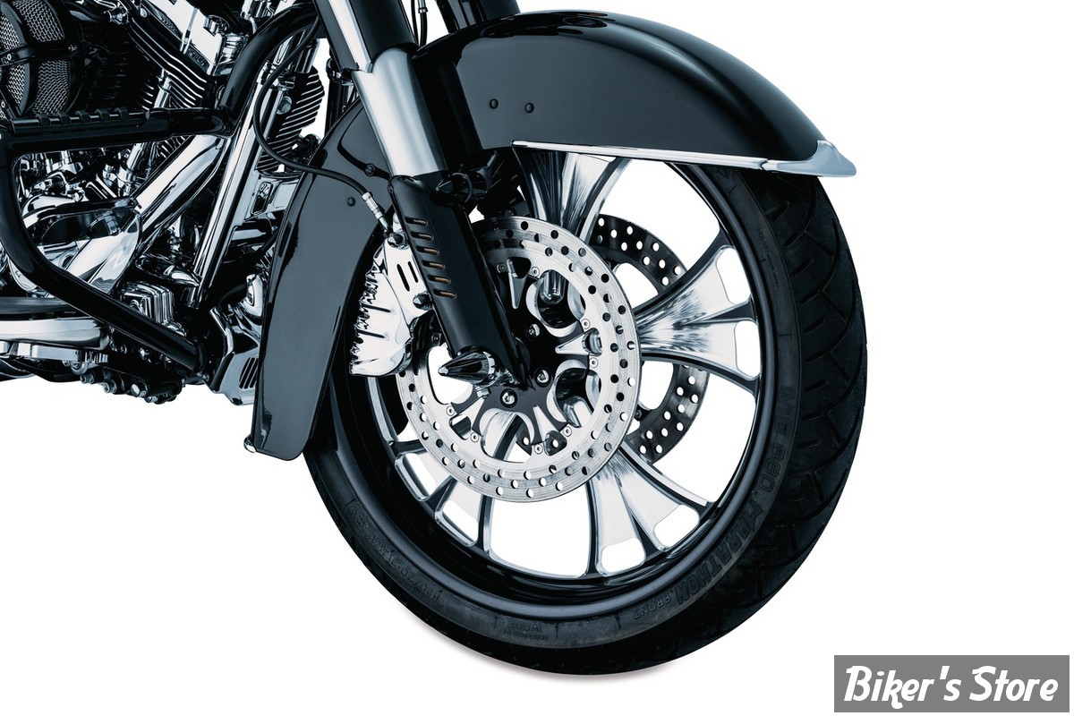 CACHE ETRIER DE FREIN KURYAKYN CHROME - 7789 - Biker's Store