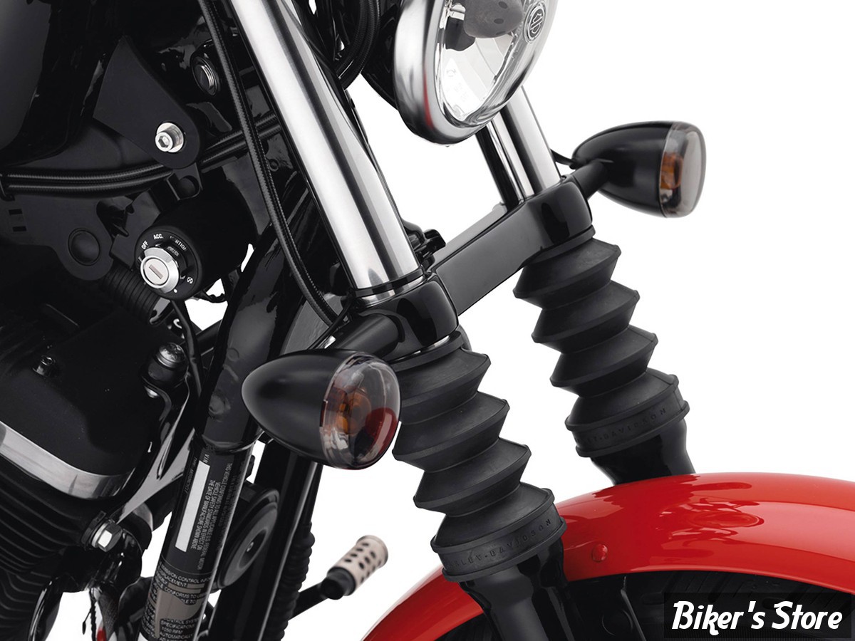 Feu de fourche avant de moto RiloerMoto Feu de fourche avant compatible  avec Harley Davidson