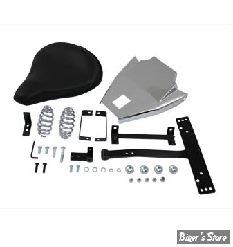 KIT DE MONTAGE DE SELLE SOLO EN T - SOFTAIL 84/99 - AMORTISSEUR