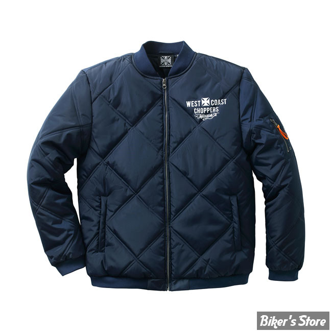 - BLOUSON - WCC - Rigid jacket - NAVY - TAILLE XXL