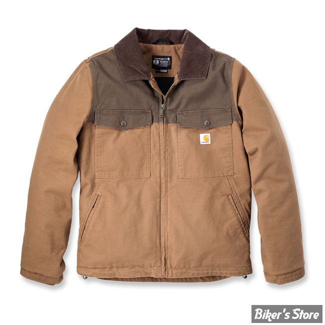 BLOUSON - CARHARTT - MONTANA DUCK INSULATED - MARRON - TAILLE S