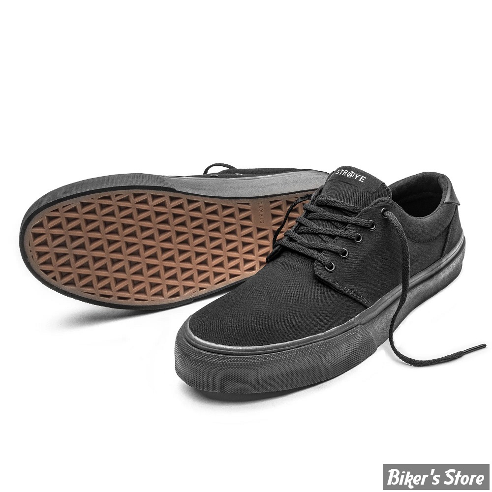 CHAUSSURES - STRAYE - FAIRFAX - BLACK / BLACK - POINTURE 37