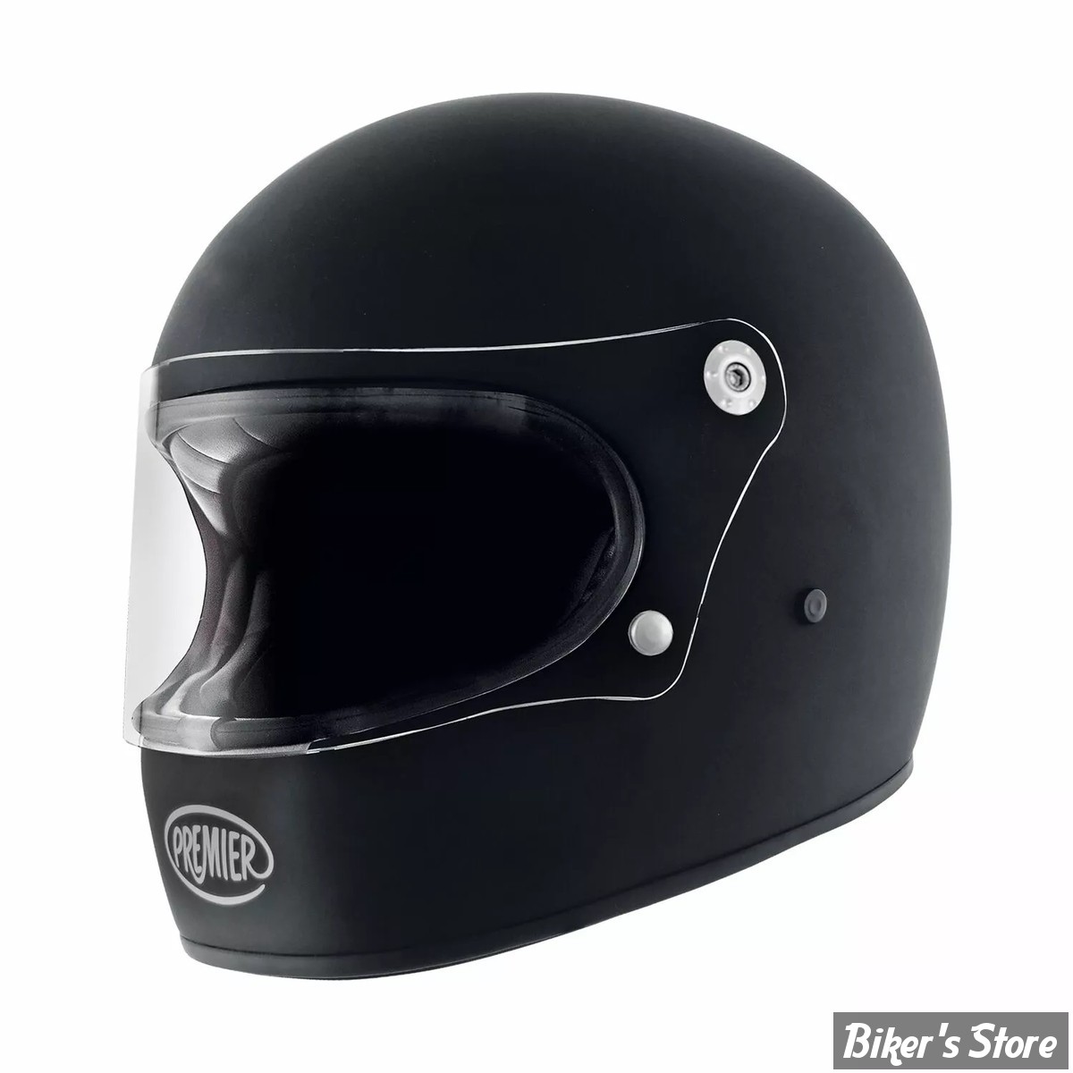 - CASQUE INTEGRAL - PREMIER HELMETS - TROPHY U9 BM - NOIR MAT - TAILLE S