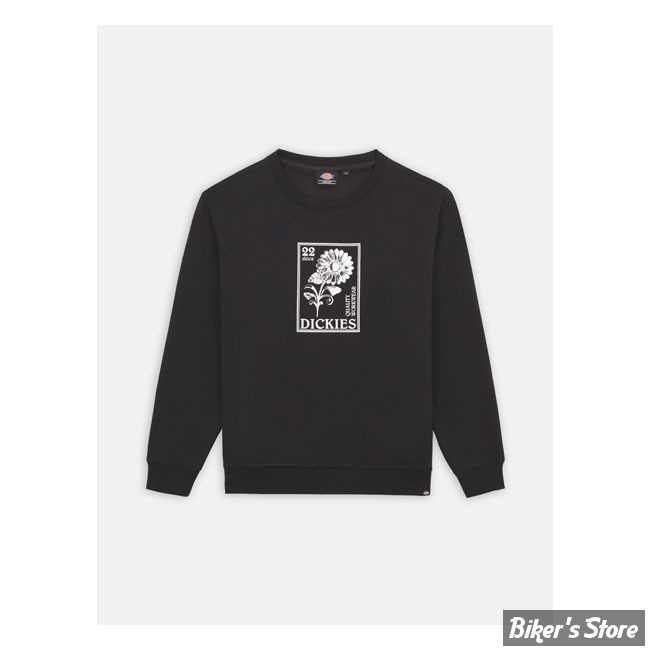 SWEAT SHIRT - DICKIES - Garden plain sweatshirt - BLACK / NOIR - TAILLE S