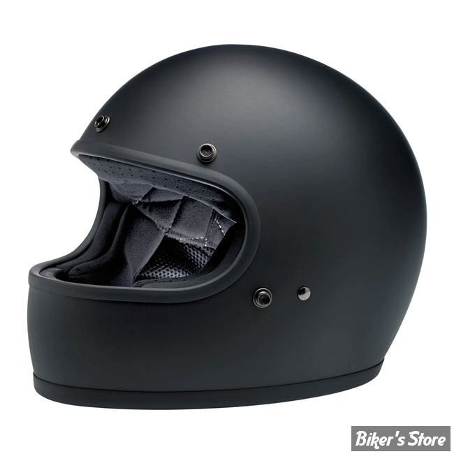 CASQUE INTEGRAL - BILTWELL - GRINGO HELMET / ECE R22.06 - flat black - TAILLE XS