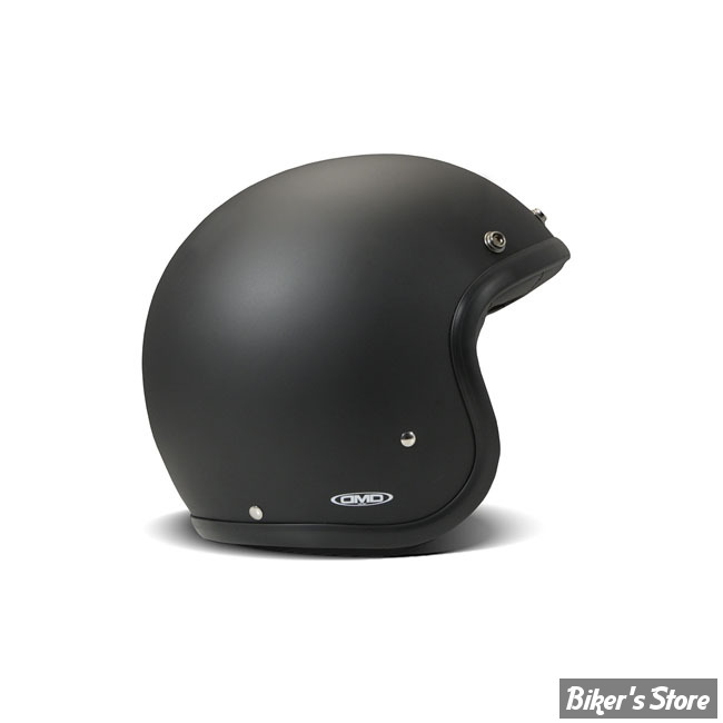 - CASQUE JET - DMD - RETRO - COULEUR : NOIR MAT - ECE 22.06 - TAILLE XS