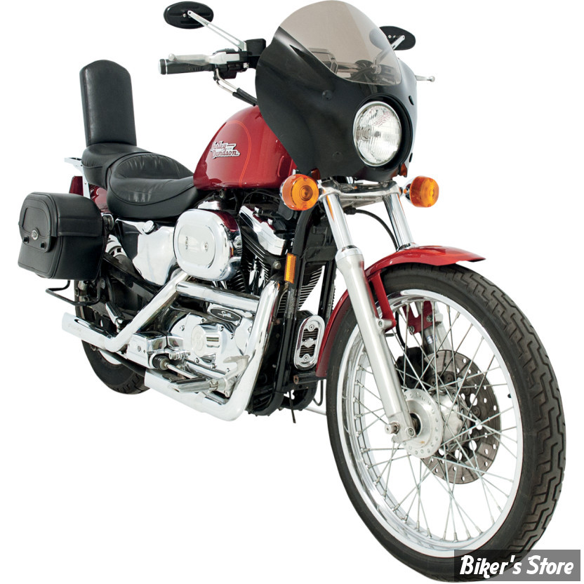 5.75 '' Phare de moto Phare Garniture Anneau Noir pour Harley Softail  Street Bob Sportster Xl 883 1200 Dyna Fxbb Fxlr Fxst