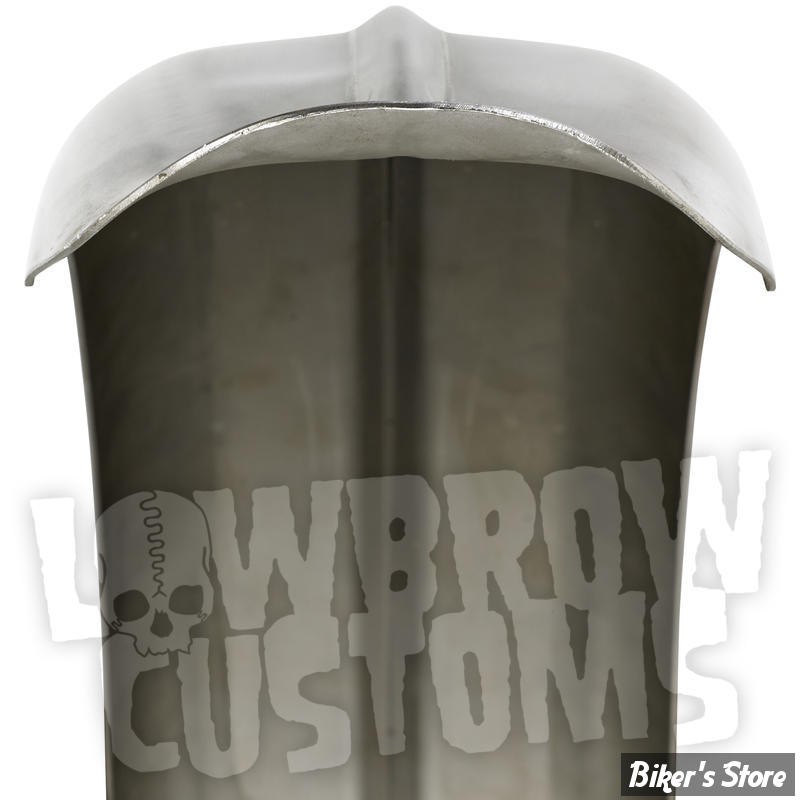 GARDE BOUE AR - CUSTOM - LARGEUR : 150MM - LOWBROW CUSTOM - STINGRAY -  LARGEUR : 6 - ACIER RIBBED - 003156 - Biker's Store