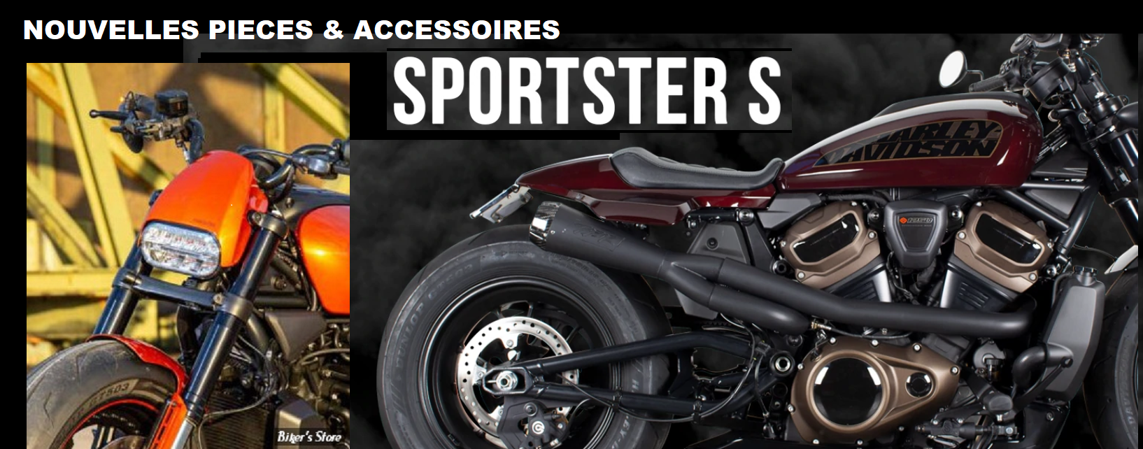 Accessoires et pièces Harley-Davidson